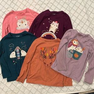 Fall/winter themed long sleeve shirts bundle
